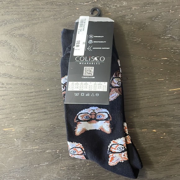 Cats with glasses, high top socks o/s - Picture 2 of 3